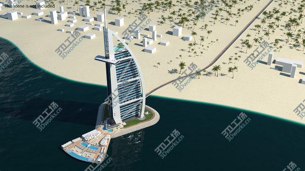 images/goods_img/20210312/3D Burj Al Arab Luxury Hotel/4.jpg